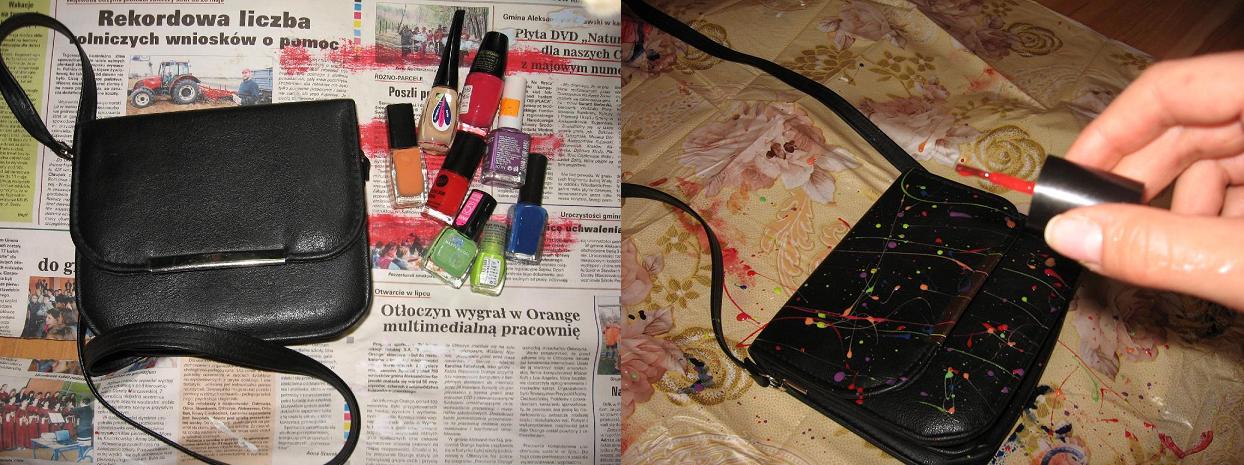 DIY: kolorowa torebka z imieniem – Carrie Bradshaw