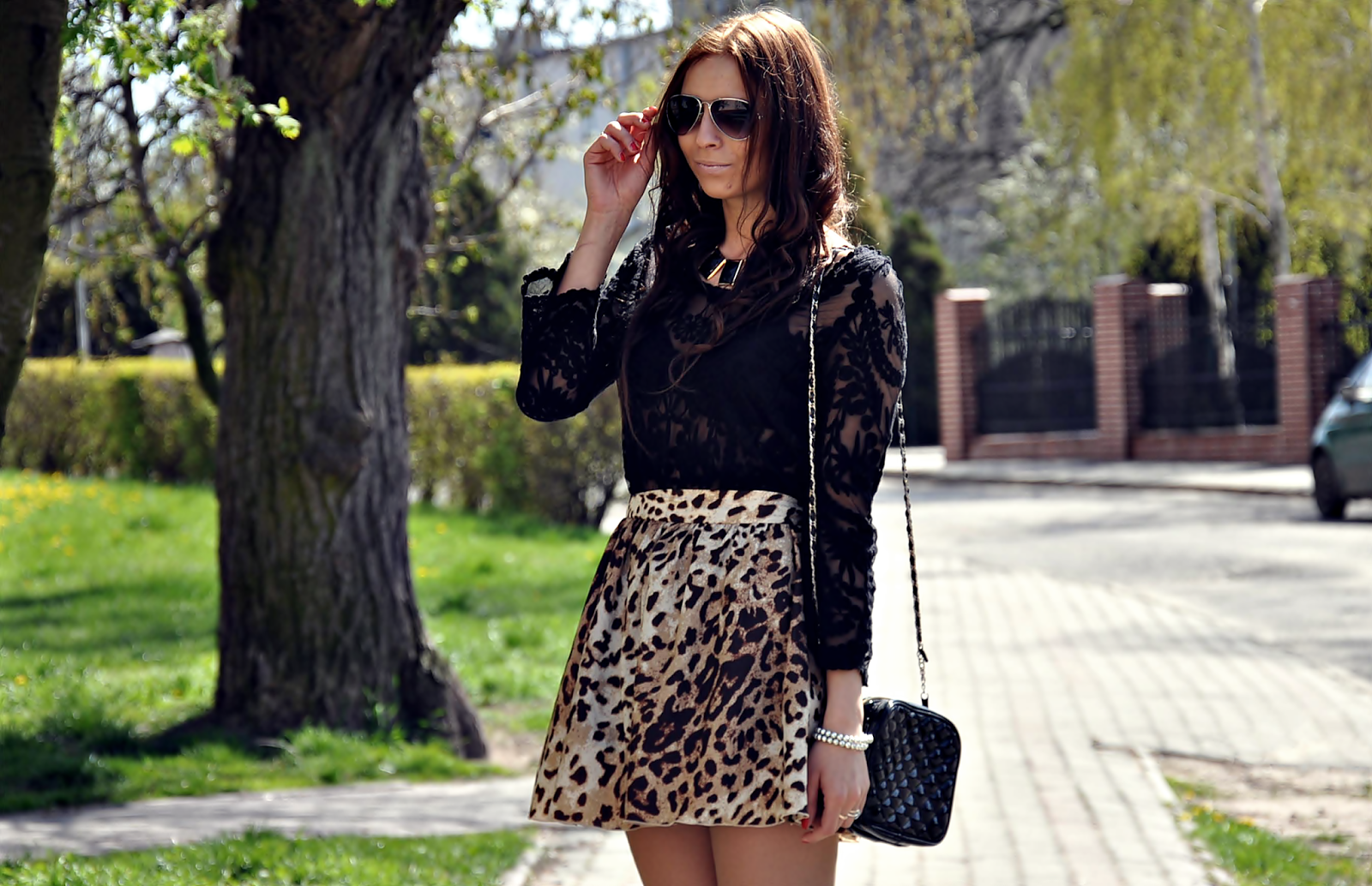 Leopard skirt / Spódnica w cętki