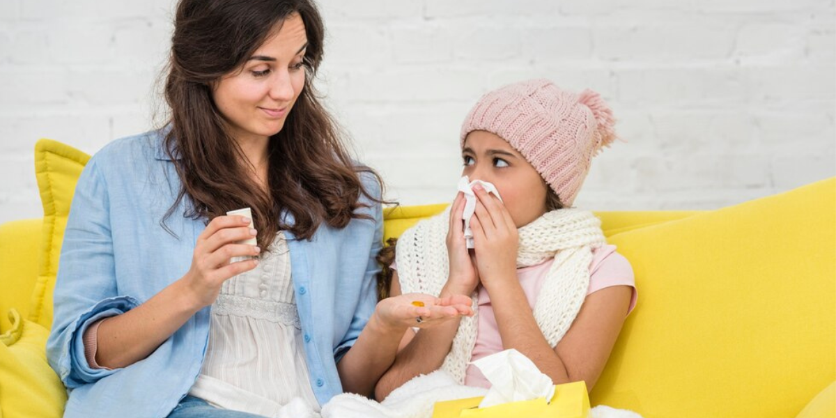 co robić gdy dziecko jest przeziębione