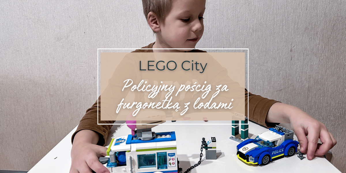 LEGO City Policyjny pościg za furgonetką z lodami 60314